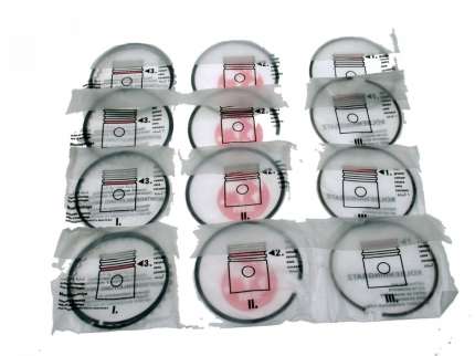Piston ring complete set (for 1 engine) (0.5 size), saab 9.3, 900 NG, 9000 Engine block parts