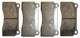 Brake pads front for saab 9.5 Hirsch New PRODUCTS
