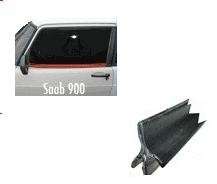 Window scraper, Side window rear outer, saab 900 convertible Others parts: wiper blade, anten mast...
