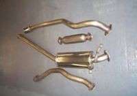 NEW Stainless-Steel Exhaust System with Oval Tailpipe (SAAB C900) Exhaust system