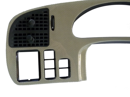 Kit Tablero de mandos Carbono saab 9.5 por Hirsch Performance Tablero de instrumentos, salpicadero