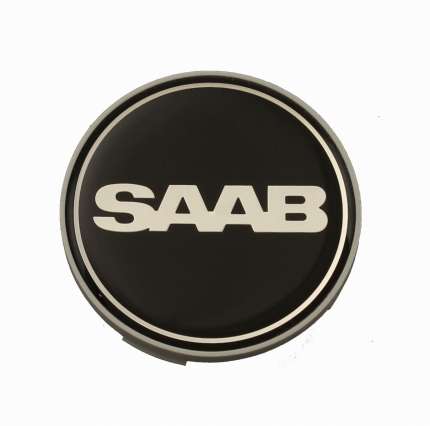 Embleme de roue SAAB d'origine Vis et capuchons