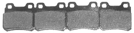 Rear Brake pads for saab 900 NG  1994-1996 Brake pads