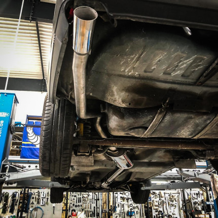 Sistema de escape sport inox, saab 900 classic Escape