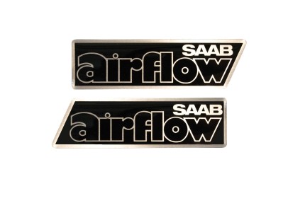 Insignias de flujo de aire de Saab Novedades