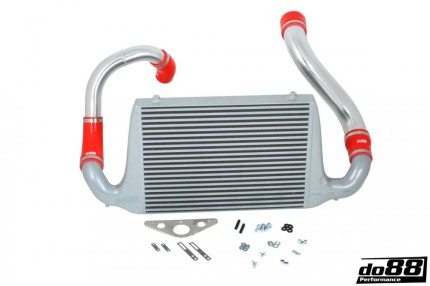 Intercooler para Saab 900 turbo de 1987-1993 (ROJO) Motor