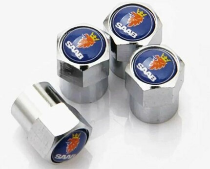 Juego de tapones de válvula de neumáticos en aluminio SAAB Novedades
