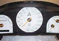 Esfera blanca de medidor, saab 900 classic Accesorios interior