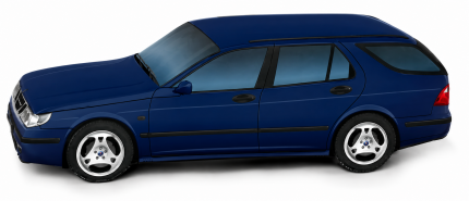 cojín decorativo con forma de Saab 9.5 aero familar Novedades