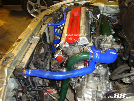 Kit mangueras silicona azules radiador de aire de admisión - turbo Saab 9000 1991-1998 Novedades