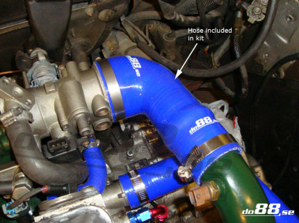 Kit mangueras silicona azules radiador de aire de admisión - turbo Saab 9000 1991-1998 Radiador de aire