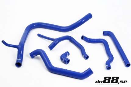 Radiator and Heater silicone Hoses kit for saab 900 classic turbo 16 valves (BLUE) Heating