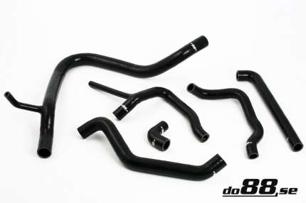 Radiator and Heater silicone Hoses kit for saab 900 classic turbo 16 valves (BLACK) New PRODUCTS