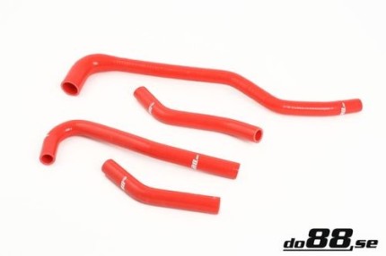 Kit Mangueras silicona de saab 9000 Turbo 1992-1998 (rojo) Calefacción