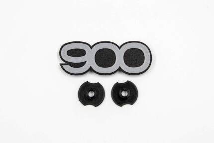 Emblema para alfombrilla saab «900» Esteras de suelo y de coffre