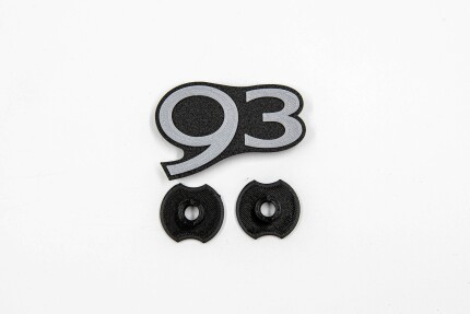 Emblema para alfombrilla saab «9-3» Accesorios saab