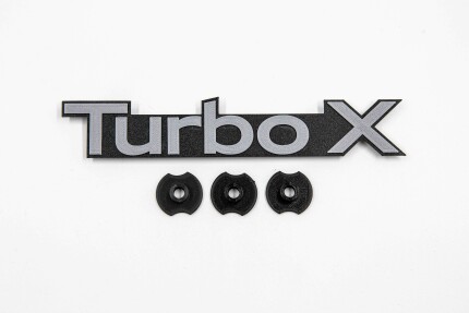 Emblema para alfombrilla saab  «TURBO X» Accesorios saab