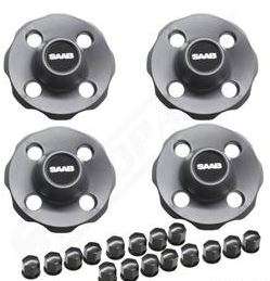 Wheel caps kit for SAAB 900 and 9000 SAAB Accessories