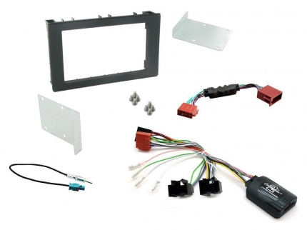 Double din radio multimedia with cd player complete kit for saab 9.3 2007-2012 SAAB Accessories