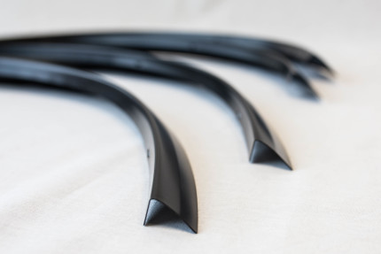 Kit completo guardabarros INOX negro saab 900 Accesorios saab