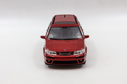 Saab 9-5 Estate Aero model 1:18 in red saab gifts: books, saab models and merchandise
