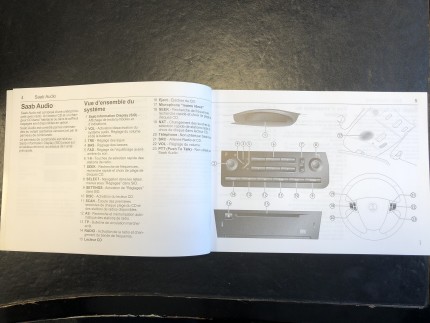 Saab 9.3 Infotainment Manual 2003 SAAB Accessories