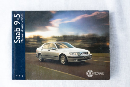 Saab 9.5 Owner's Manual 1998 saab gifts: books, saab models and merchandise