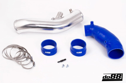 Inlet pipe with blue hoses for SAAB 9-3 2.8T V6 2006-2011 (BLUE) New PRODUCTS