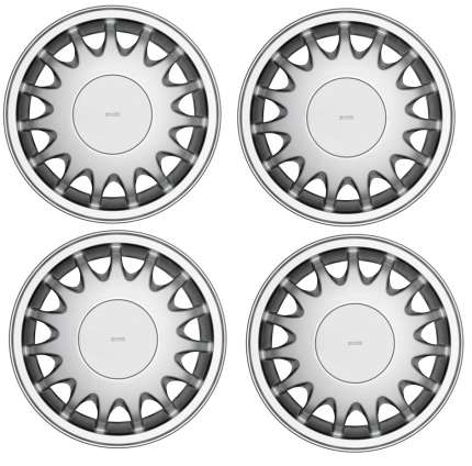 Juego completo 4 aros SAAB 15 pulgadas para SAAB 900 NG, 9.3, 9.5 Llantas de aleación SAAB