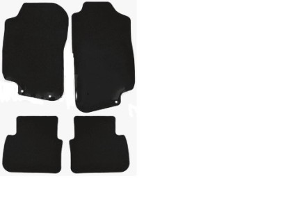 Juego de alfombrillas de velour negro para saab 9.5 1998-2010 Otros recambios interior