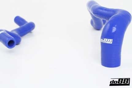 Kit mangueras negras de silicona de calefacción para conductor a la derecha Saab 900 y Saab 9.3 Motor