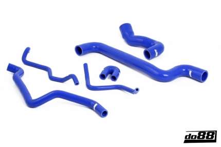 coolant silicone hoses kit for Saab 9.5 1998-2001 (blue) Water coolant system