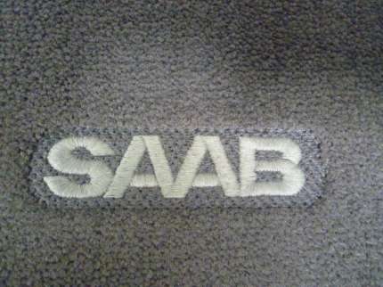 Complete set of textile interior mats saab 9.3 (Black) SAAB Accessories