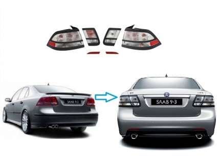 Tail lights kit for saab 9.3 2003-2012 Special Operation -15% from April 25 to 30th