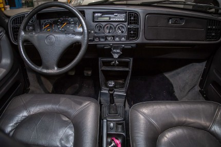 Soporte de teléfono para Saab 900 Vertical Interior saab