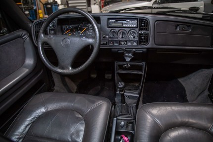 Soporte de teléfono para Saab 900 Vertical Interior saab