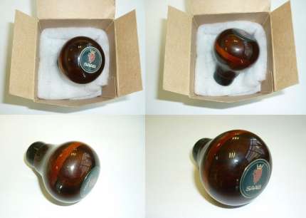 Pomo Madera oscura saab 900 NG Palanca de cambios