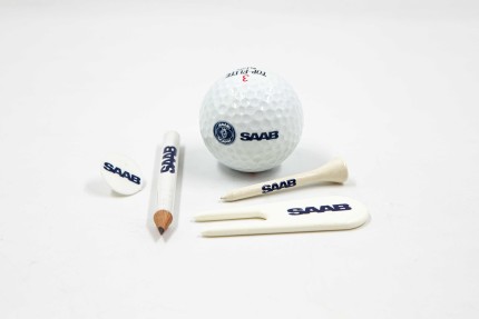 Original Saab Golf Kit from the 80's saab gifts: books, saab models and merchandise