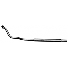Downpipe single tube with silencer Saab 900 classic turbo 16 valves Exhaust Silencers and front exhaust pipes
