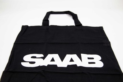 SAAB Bolsa de transporte negro Algodón Novedades
